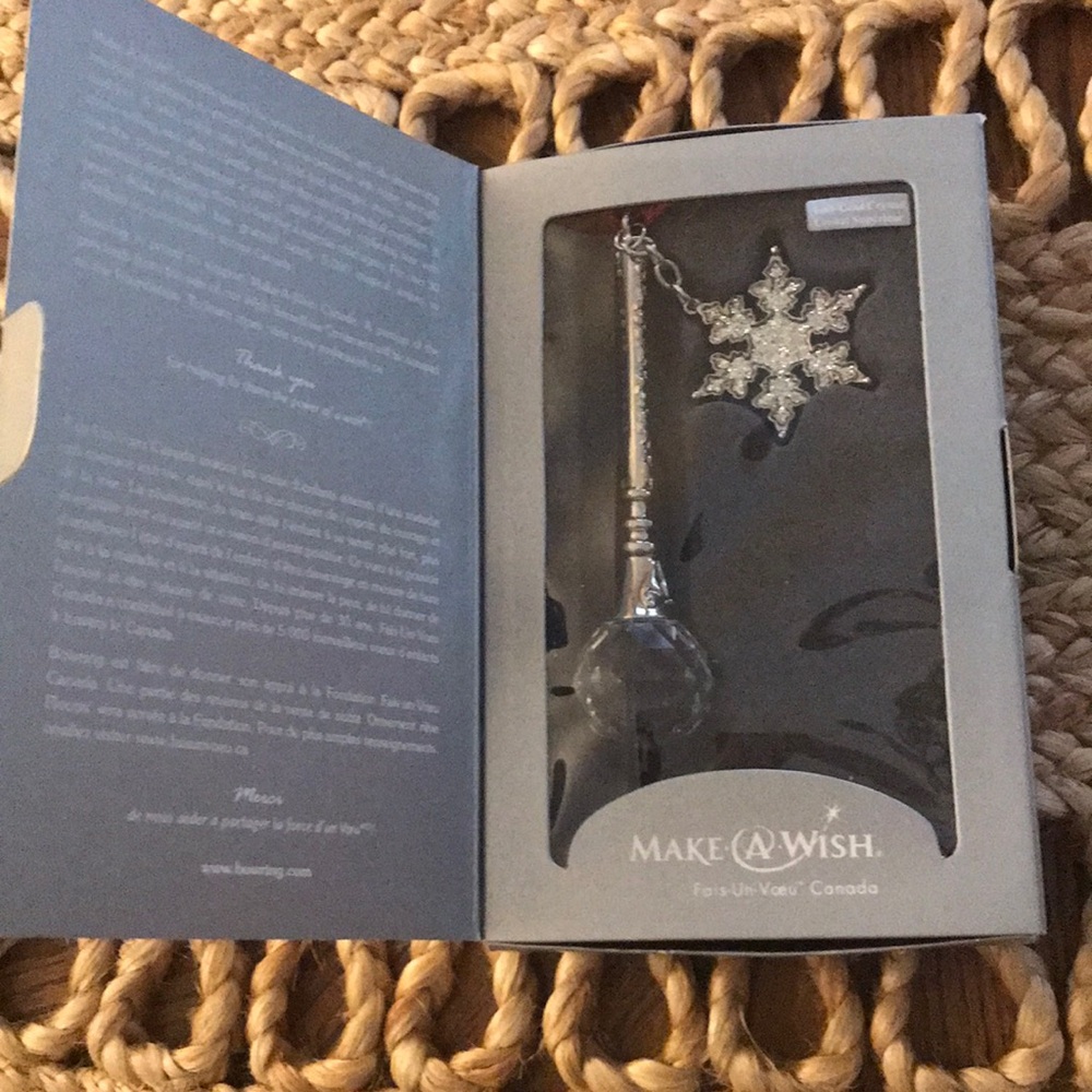 Bowring Silver Snowflake Ornament